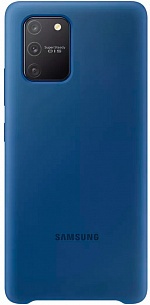 Silicone Cover для Samsung Galaxy S10 lite (синий)
